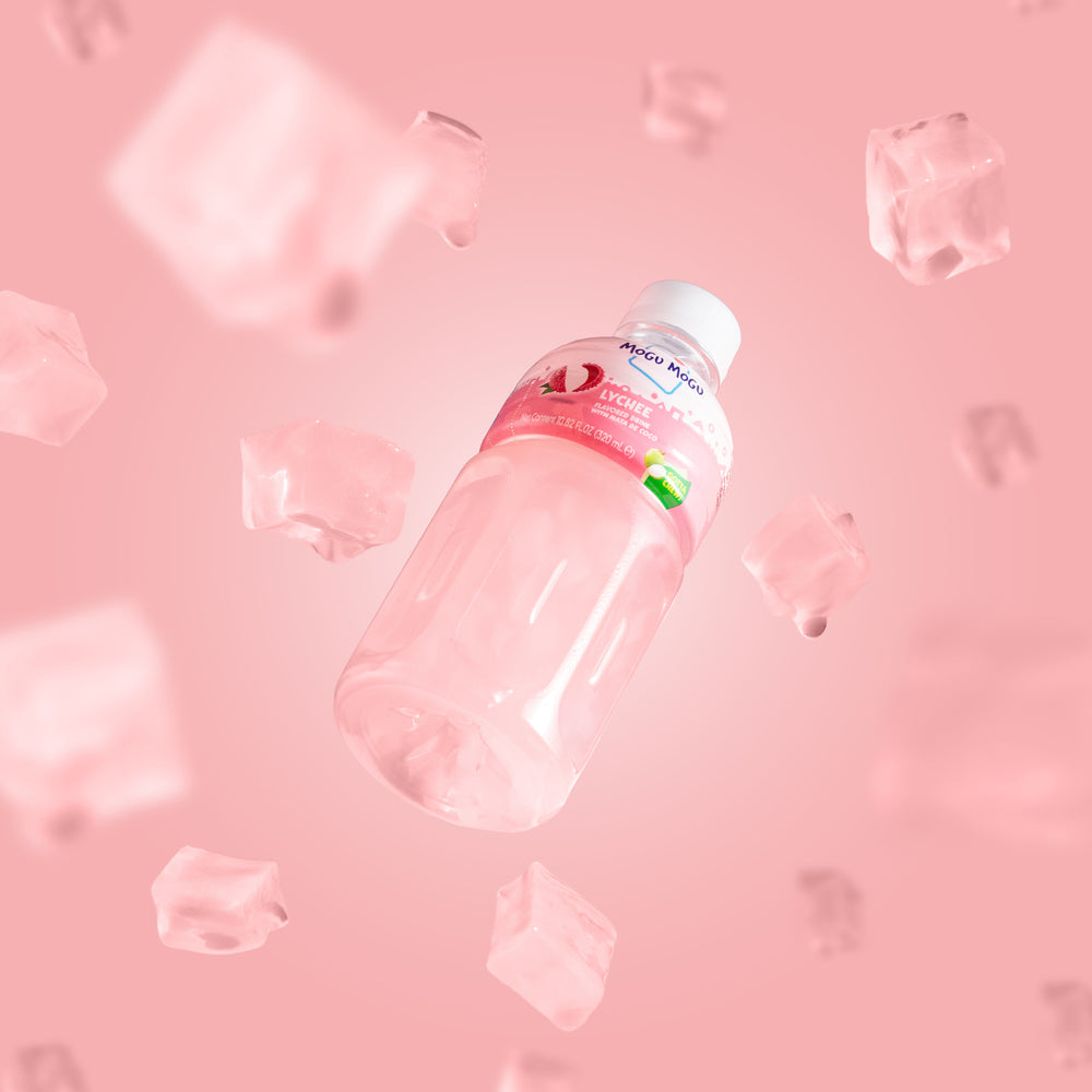 Mogu Mogu Lychee Drink with Nata de Coco