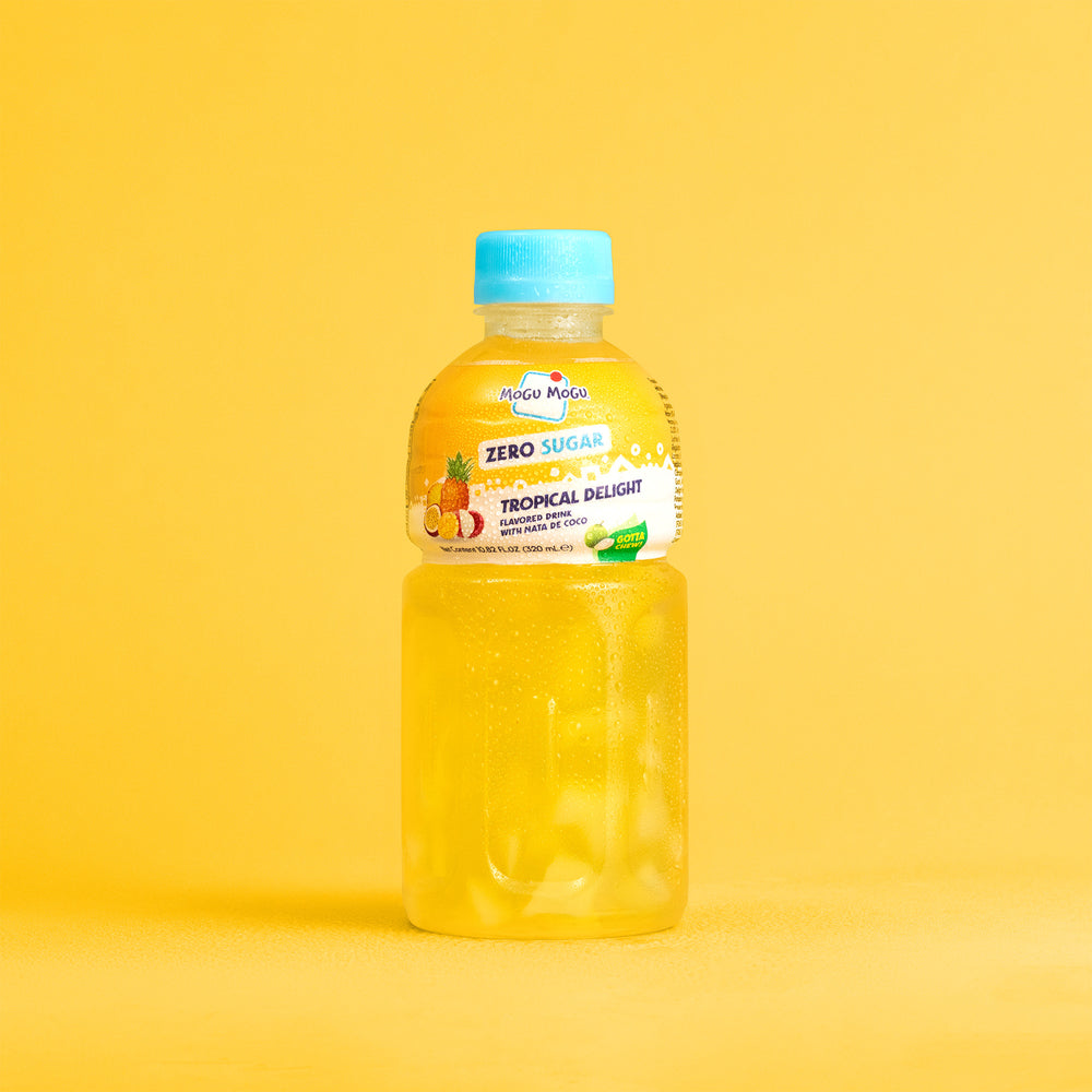 Mogu Mogu Zero Sugar Tropical Delight Drink with Nata de Coco