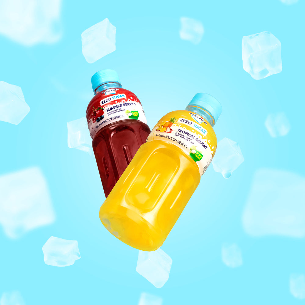 Mogu Mogu Zero Sugar Summer Berries Drink with Nata de Coco