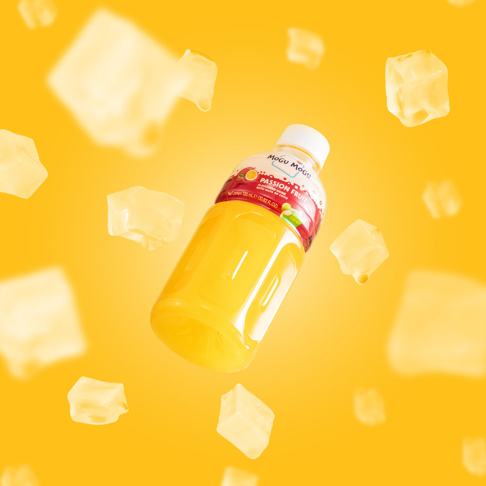 Mogu Mogu Passionfruit Drink with Nata de Coco 320ml