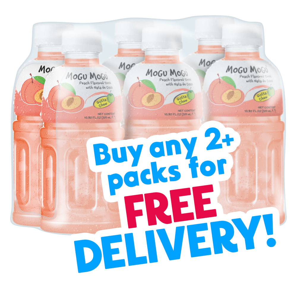 Mogu Mogu Peach 6 Pack