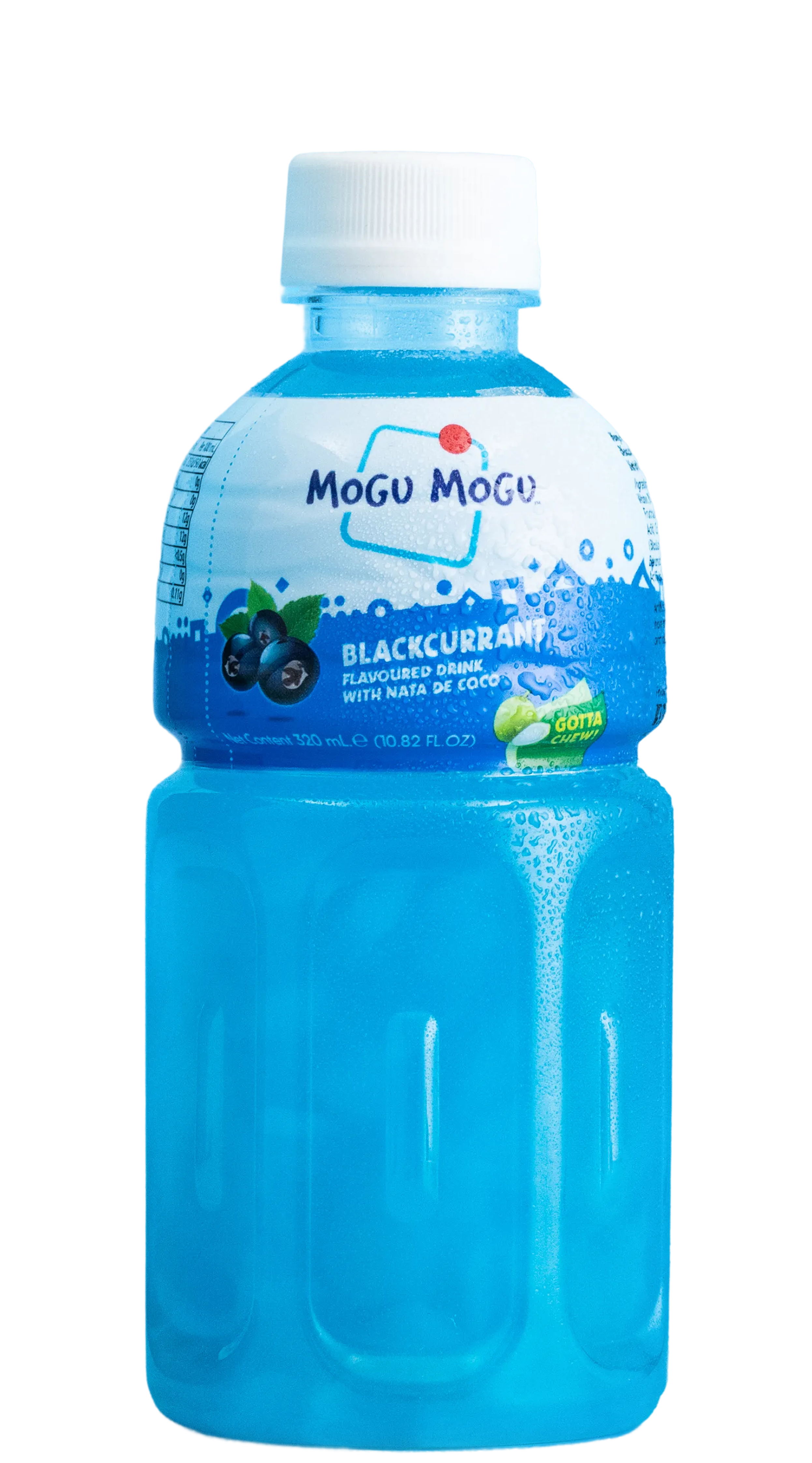Bouteille Mogu Mogu Cassis 320ml Sappe Thaïlande
