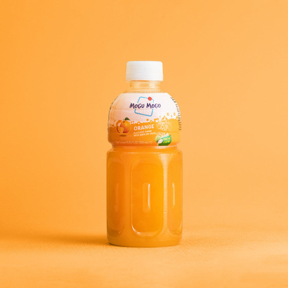 Mogu Mogu Orange Drink with Nata de Coco 320ml