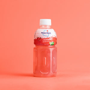 Mogu Mogu Strawberry Drink with Nata de Coco 320ml
