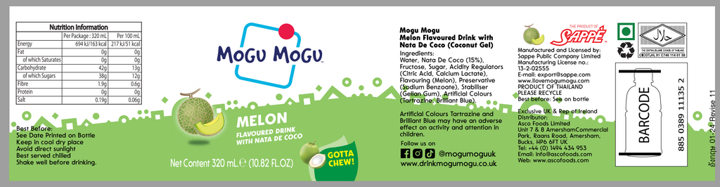 Mogu Mogu Melon 320ml